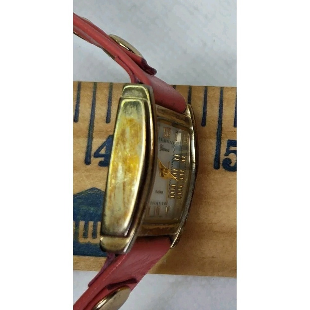 Geneva Platinum Women Watch Pink‎ Long Strap Wrap Nailheads  SEE B44.1GA1493 - Picture 10 of 10